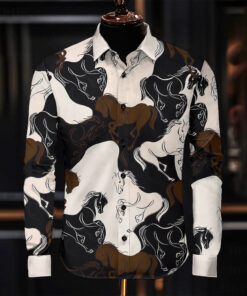 Hot Brand Luxury Long Sleeve Shirt HY250417328