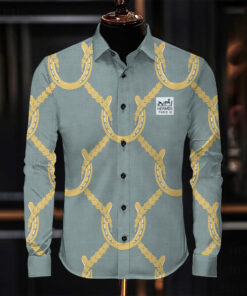 Hot Brand Luxury Long Sleeve Shirt HY250417329