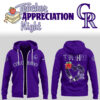 Limited Edition Colorado Rockies x Teacher Appreciation Night ZipHoodie-PA04242507