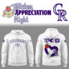 Limited Edition Colorado Rockies x Teachter Appreciation Night Hoodie-PA04242510