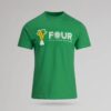 Limited Edition Celtic Football Club x 4th Consecutive Scottish League Title Tshirt-LL250427102