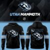 Limited Edition Utah Mammoth "Tusks Up! Utah Mammoth Unleashed: The Ice Age Returns" Black Hoodie-AB0507251001