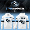 Limited Edition Utah Mammoth "Tusks Up! Utah Mammoth Unleashed: The Ice Age Returns" White Hoodie-LL250508200