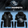 Limited Edition Utah Mammoth "Tusks Up! Utah Mammoth Unleashed: The Ice Age Returns" Zip Hoodie-LL250508213