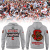Limited Edition Big Red Lacrosse x NCAA Division I Men's Lacrosse Championship 2025 Hoodie-LL250527040