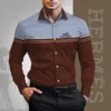 Luxury Brand Long Sleeve Button Shirt - Win151130