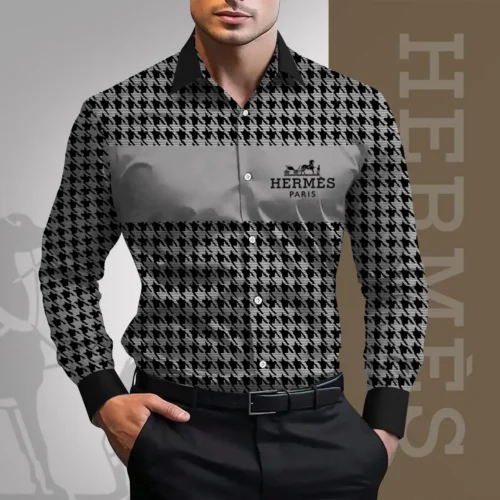 Luxury Brand Long Sleeve Button Shirt - Win151135
