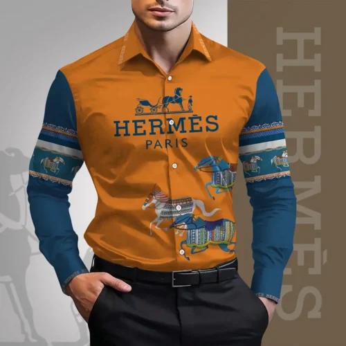Luxury Brand Long Sleeve Button Shirt - Win151136