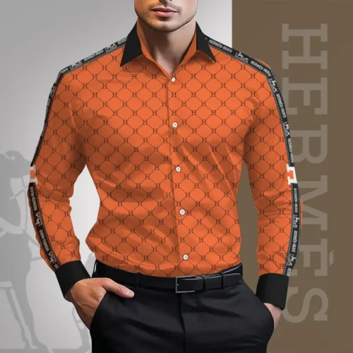 Luxury Brand Long Sleeve Button Shirt - Win151137