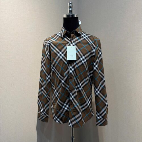 Luxury Brand LONG SLEEVE BUTTON SHIRT - Win240428