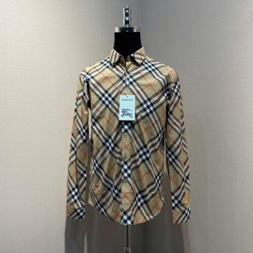 Luxury Brand LONG SLEEVE BUTTON SHIRT - Win240429