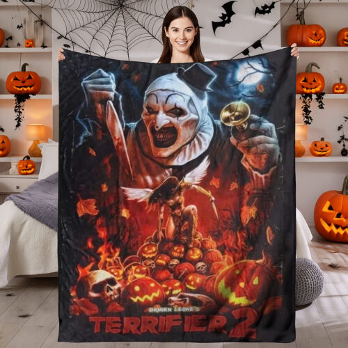 Terrifier Halloween Blanket - Win100683