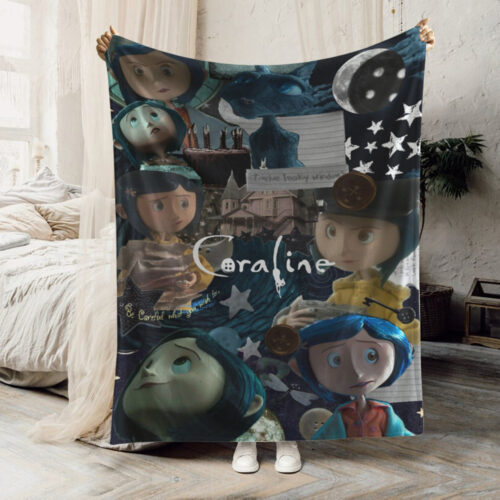 Coraline Halloween Blanket - Win100687