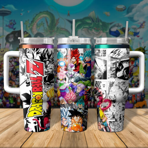 Dragon Ball Z Custom 40 Oz Tumbler - Win100688