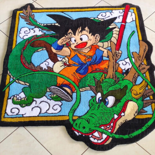 Custom Dragon Ball Rug Shaped Doormat - Win31072