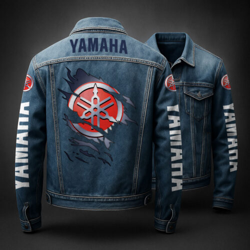 Premium Denim Jacket YAMAHA - Win080928
